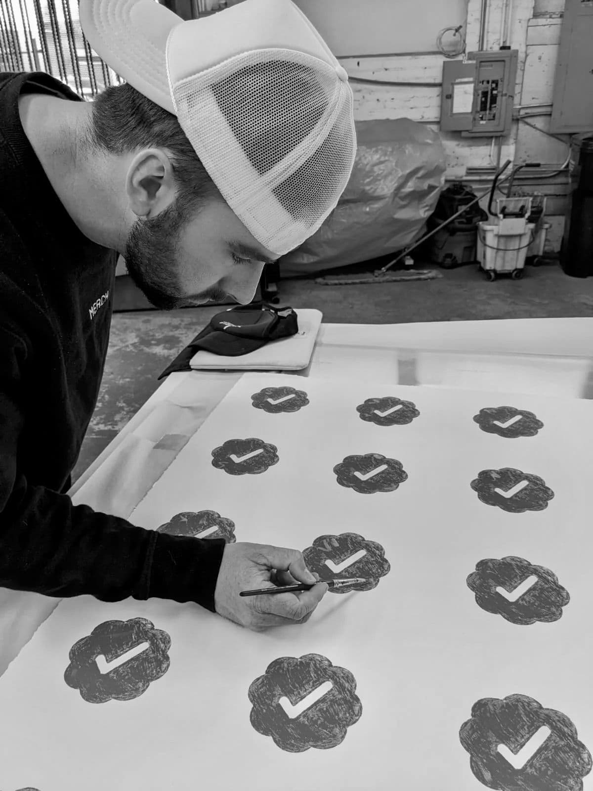 Jack Butcher Checks digital art