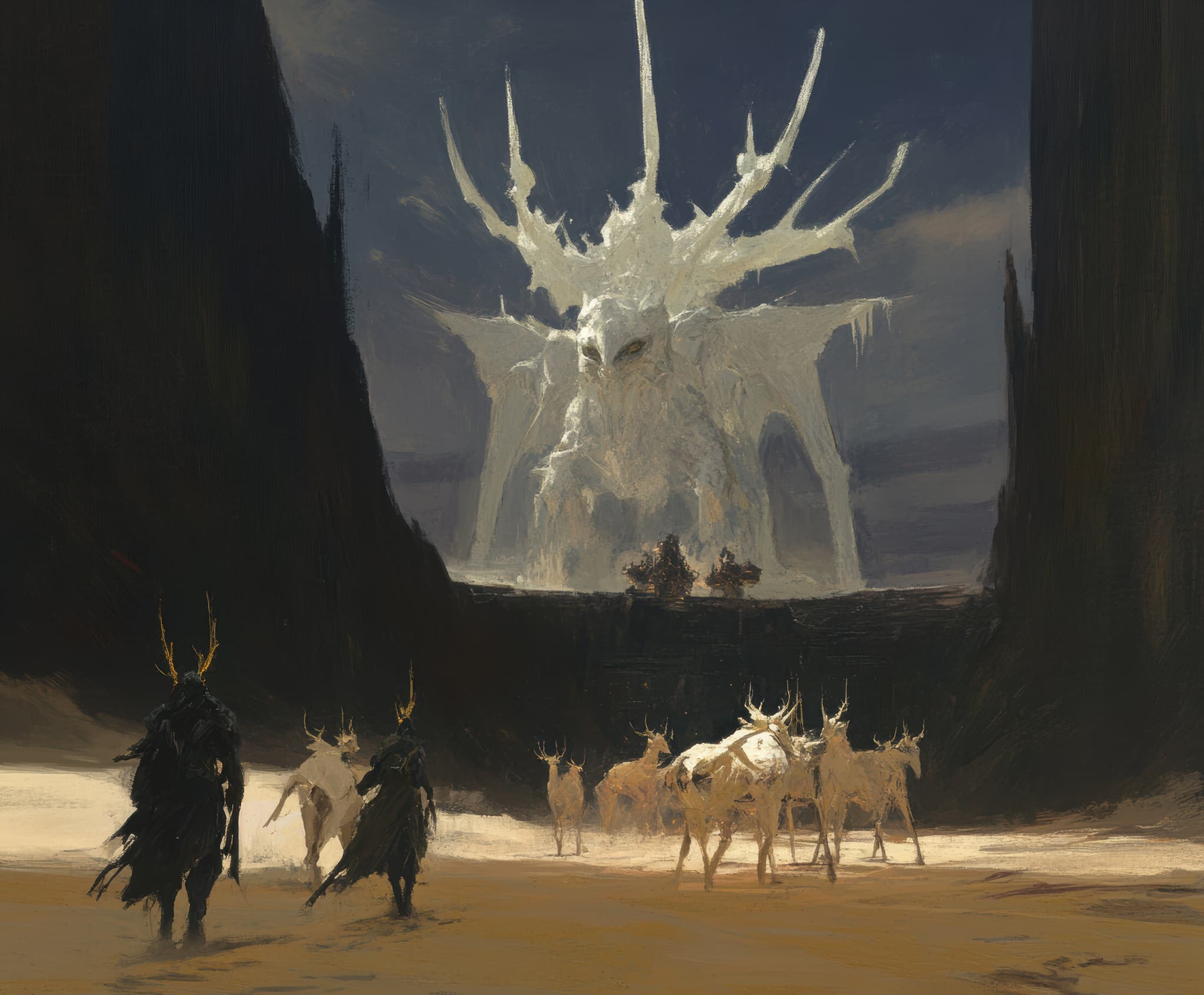 The Antlered Procession