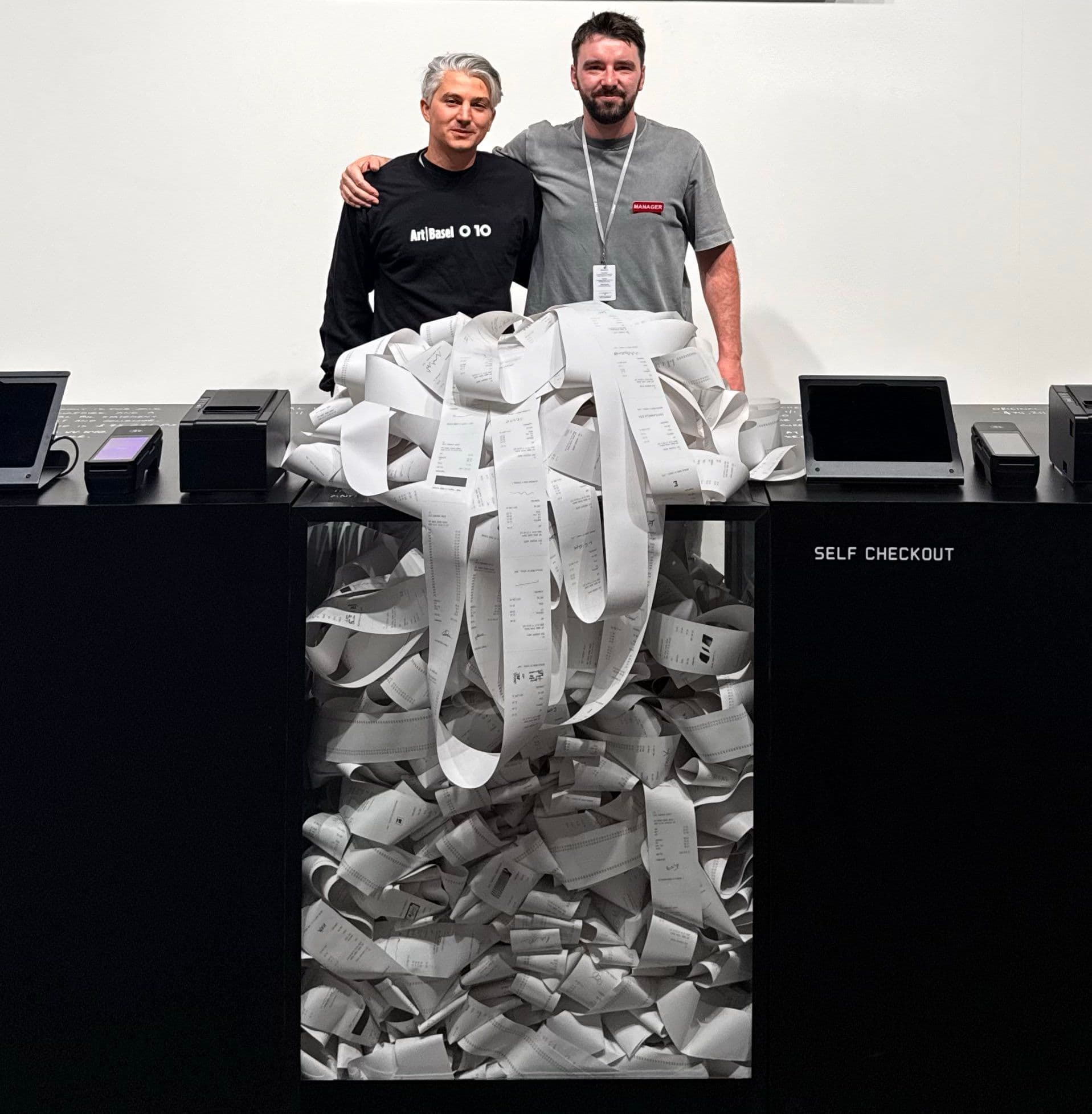 Jack Butcher Self Checkout Receipts Art Basel Miami December 2025 Visualize Value